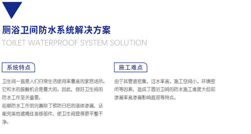 廁浴衛(wèi)間防水系統(tǒng)解決方案(圖1)