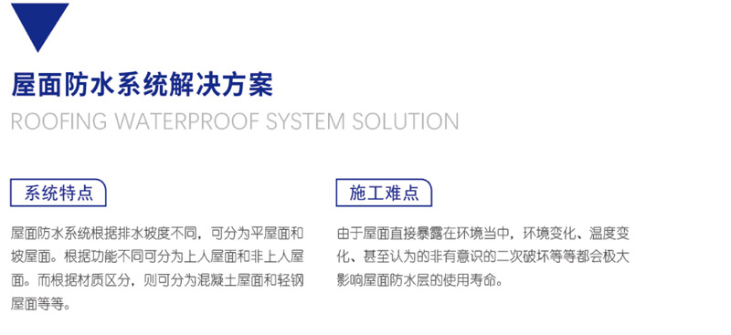 屋面防水系統(tǒng)解決方案(圖1)